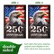 G128 USA 250th Anniversary American Bald Eagle Garden Flag 12x18 In | Double Sided Printed Patriotic Yard Decoration | America 1776–2026 Celebration Flag for Lawn or Garden